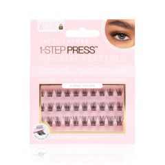 Tatti Lashes 1-Step Press Pre-Glued Individuals Hybrid Volume