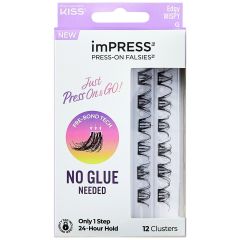 Kiss imPRESS Press-On Falsies Edgy Wispy