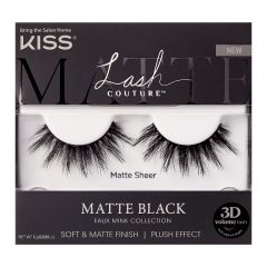 Kiss Lash Couture Matte Black Matte Sheer