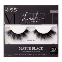 Kiss Lash Couture Matte Black Matte Silk
