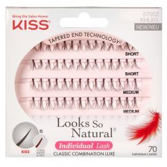 Kiss Looks So Natural Individual Lashes Classic Combo Luxe