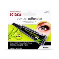 Kiss Strip Lash Adhesive met Aloe (donker)