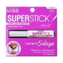 Kiss Super Stick 5-Day Extended Wear Strip Lash Adhesive Clear