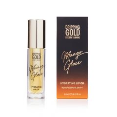 Dripping Gold Luxury Tanning Mango Gloss Hydrating Lip Oil