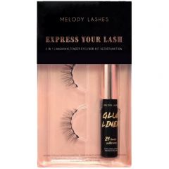 Melody Lashes Express Your Lash Glue Liner & Ginny Set