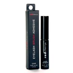 Red Cherry Eyelash Brush Adhesive Clear