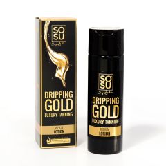 SOSU Dripping Gold Luxury Tanning Lotion Medium