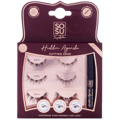 SOSU Cosmetics Hidden Agenda Lashes Cutting Edge