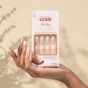Kiss Salon Acrylic French Nude Nails Leilani