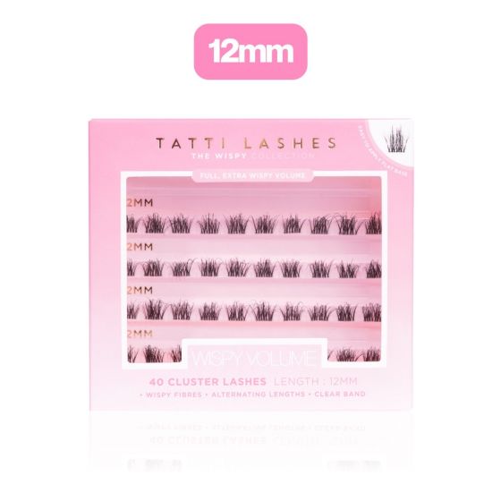 Tatti Lashes Wispy Individual Lashes Wispy Volume Single Length 12mm