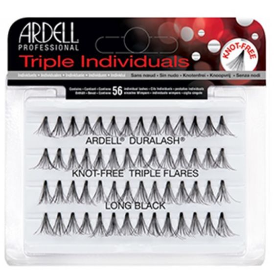 Ardell Triple Individuals Knot-Free Flares Long