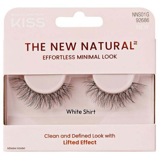 Kiss The New Natural Lashes White Shirt